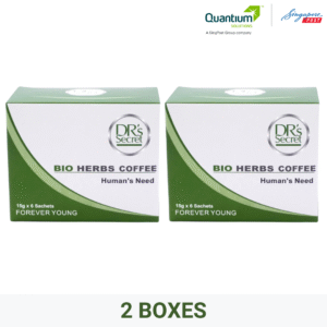 drs secret bio herbs coffee 2 boxes