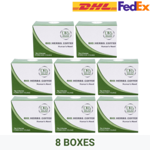 drs secret bio herbs coffee 8 boxes