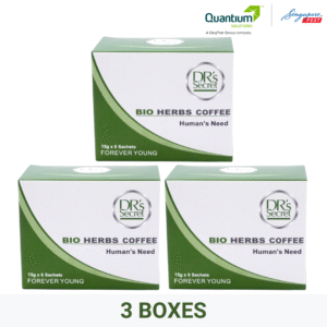 dr’s secret bio herbs coffee (3 boxes)
